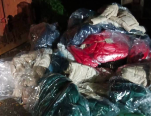 Merce firmata recuperata sul tetto dopo il tentato furto sventato a Cadorago